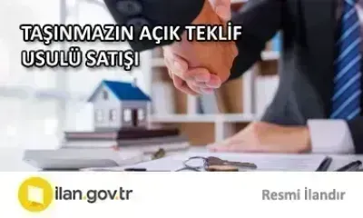 TAŞINMAZIN AÇIK TEKLİF USULÜ SATIŞI