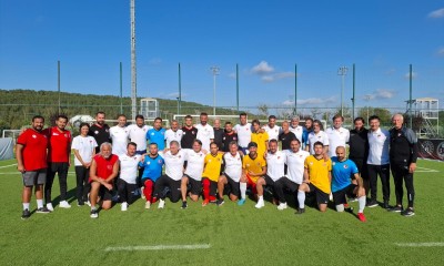 UEFA Pro Lisans Katılımcıları B1 Takımı'nın antrenmanını ziyaret etti