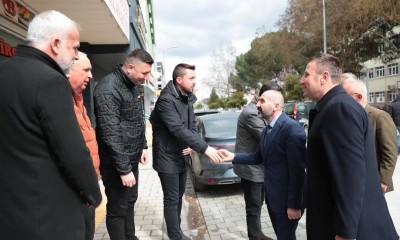 AK Parti Çan Teşkilatına üst düzey ziyaret