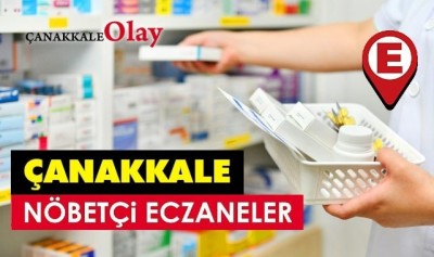 25 Nisan 2025 Cuma Çanakkale ve Kepez eczane listesi