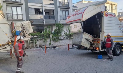 Kepez’de çöp konteynırları arındırıldı