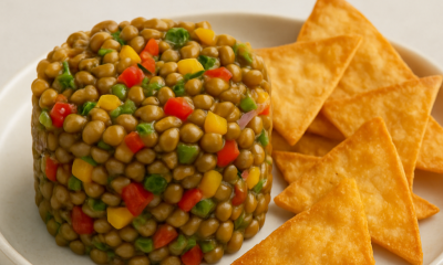 Mercimek Salatası ve Kızarmış Tortilla ile Lezzet şöleni